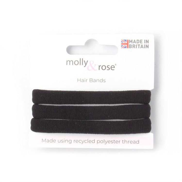 Picture of 8414 / 4147 RECYCLED POLYESTER BLACK JERSEY ELASTICS